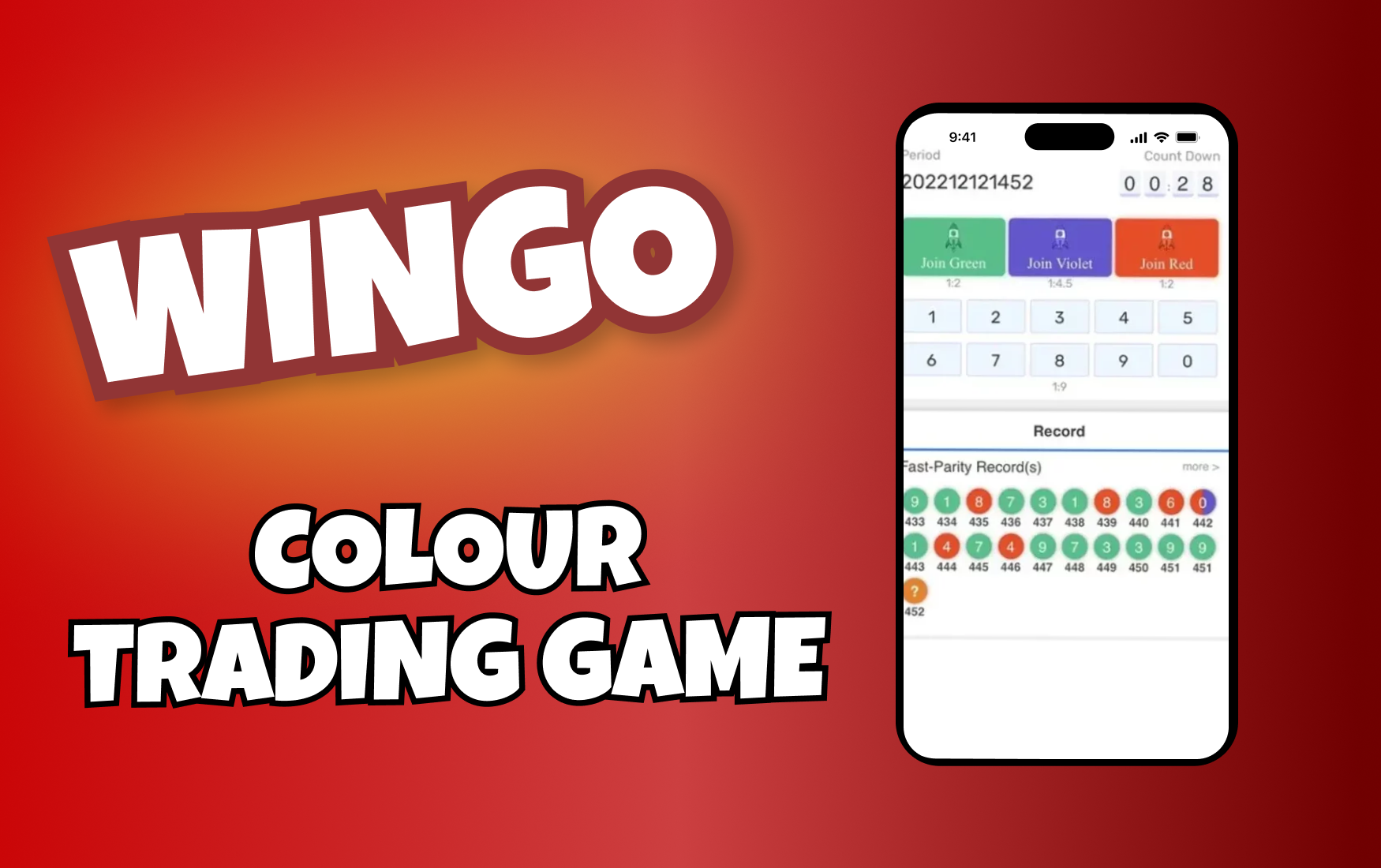 Wingo: Colour Trading Game