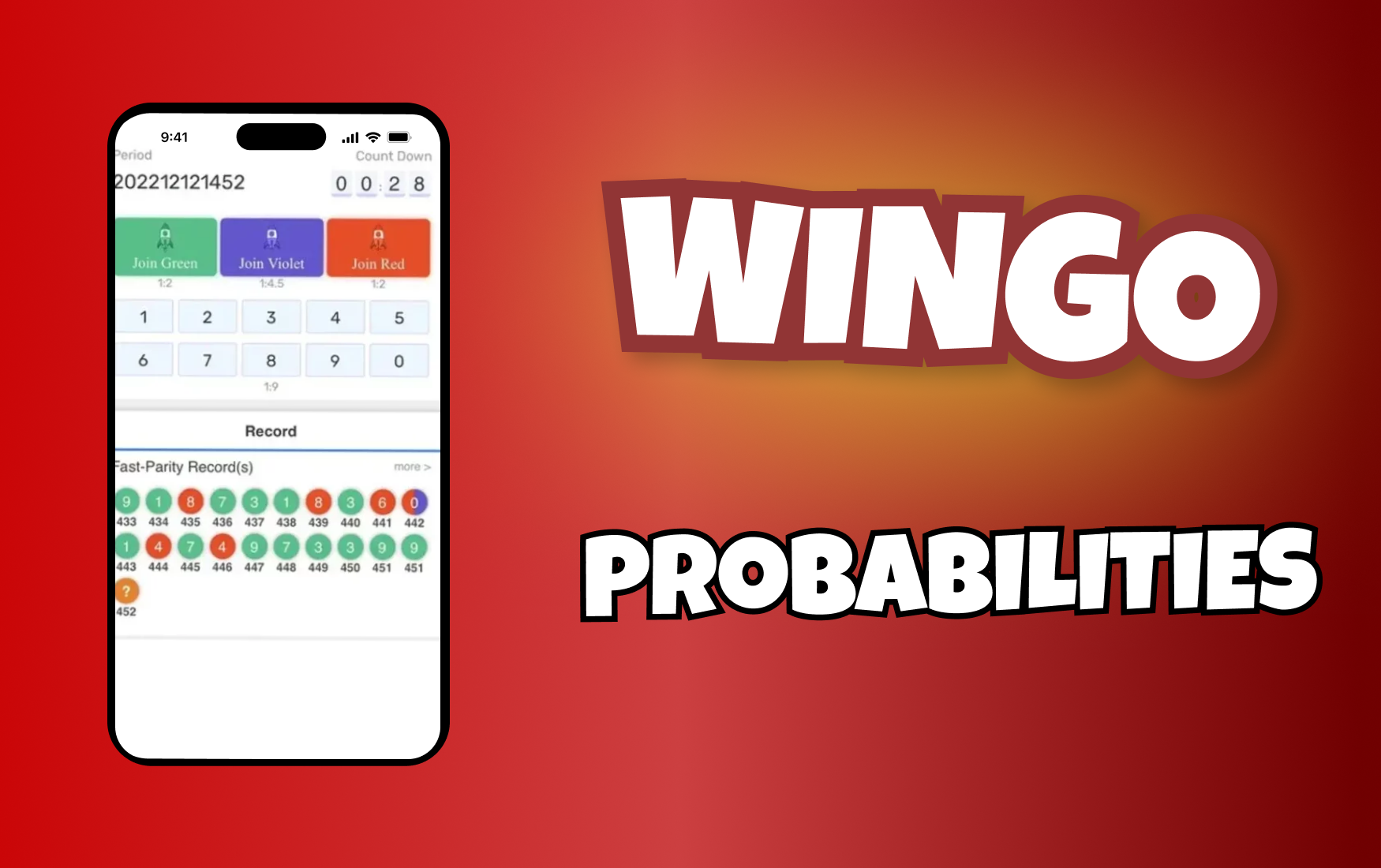 How Do Probabilities Work in Wingo?
